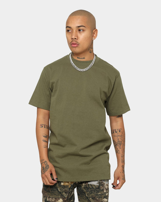 Shaka Wear Max Heavyweight Short Sleeve T-Shirt Olive