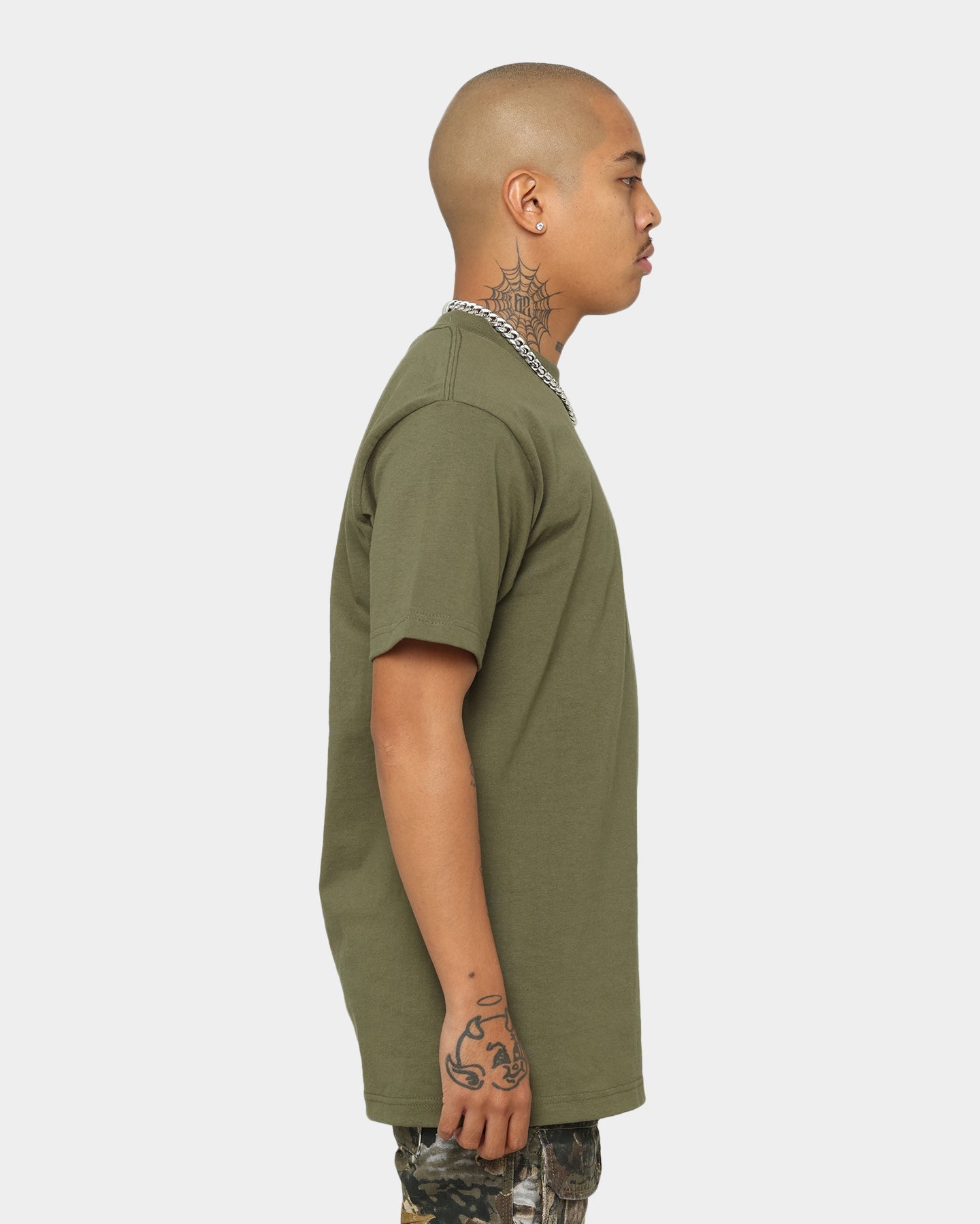 Shaka Wear Max Heavyweight Short Sleeve T-Shirt Olive