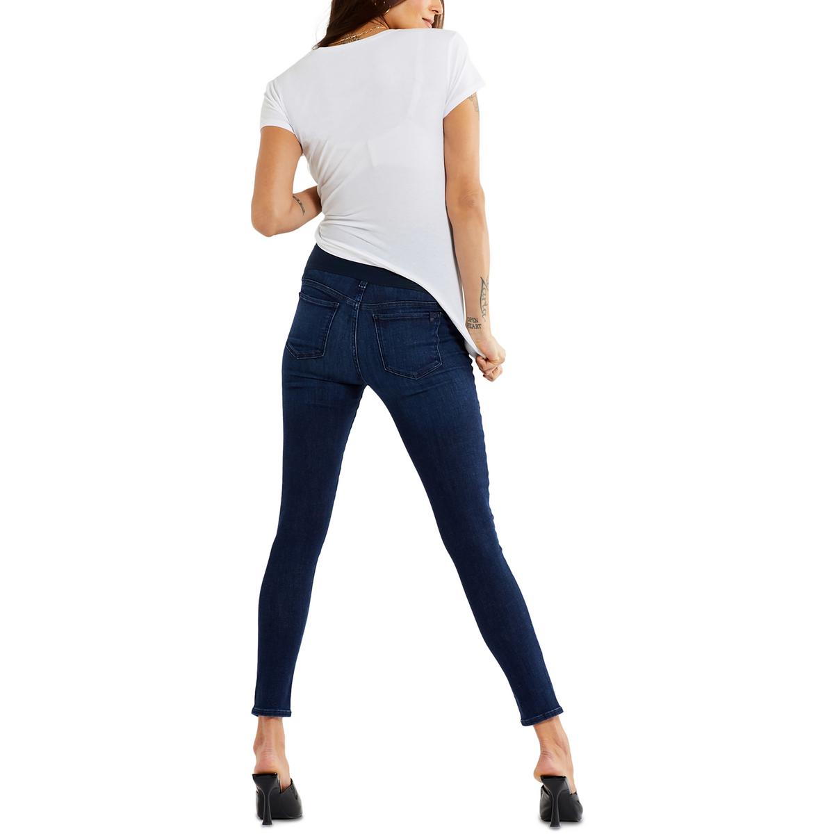 The Icon Womens Maternity Ankle Skinny Jeans