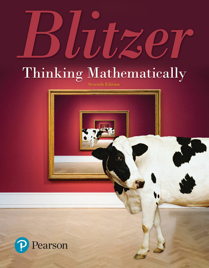 Thinking Mathematically 7th Edition PDF E-book :