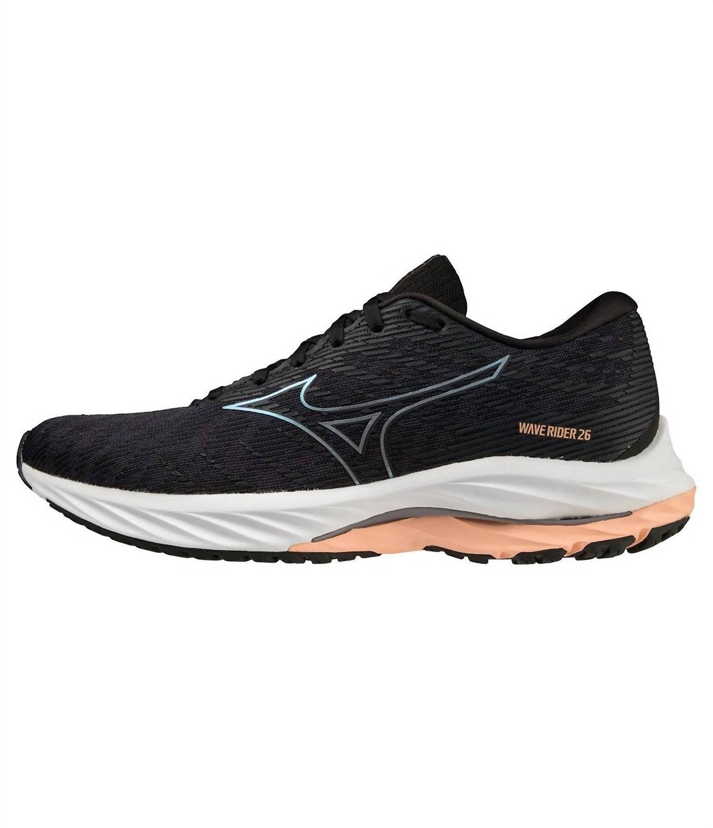 Women's Wave Rider 26 Running Shoes - B/medium Width In Odyssey Grey/quicksilver