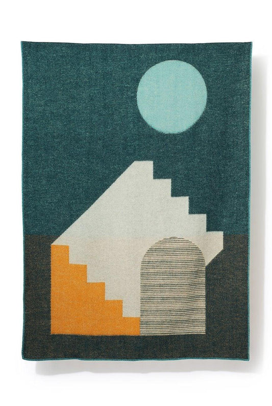 Wool Blanket "Aspect" by Yanyi Ha