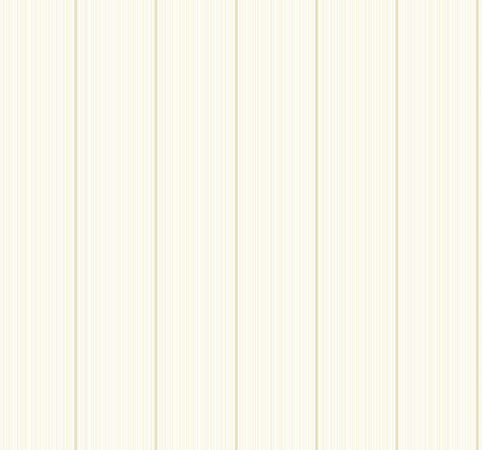 Sample Rockefeller Stripe Honey Stick Wallpaper