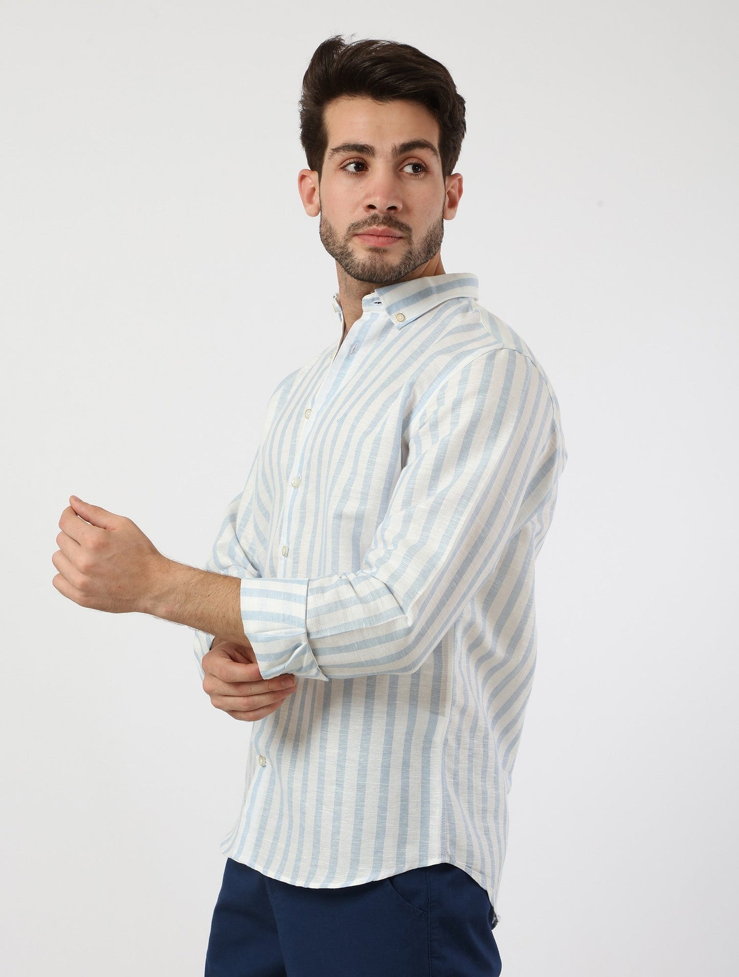 Shirt - Long Sleeves - Striped