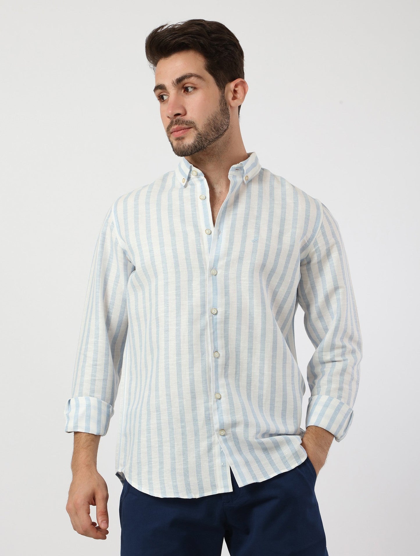 Shirt - Long Sleeves - Striped