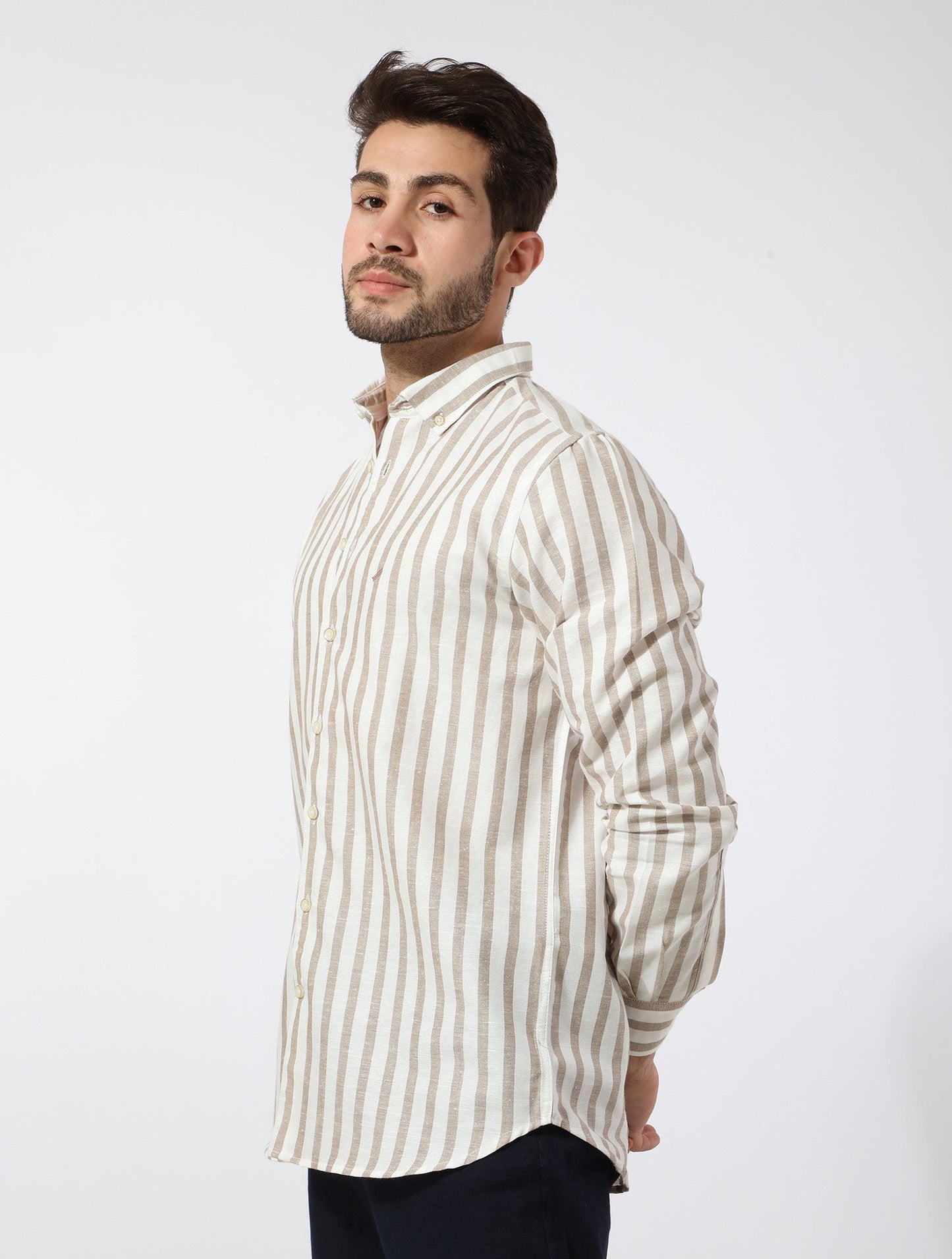 Shirt - Long Sleeves - Striped