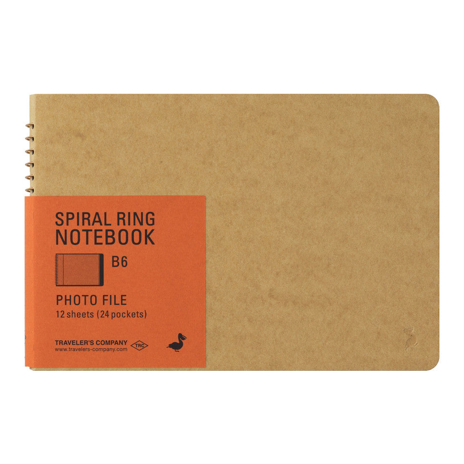 TRAVELER'S COMPANY Notebook Spiral Ring B6 Photo File