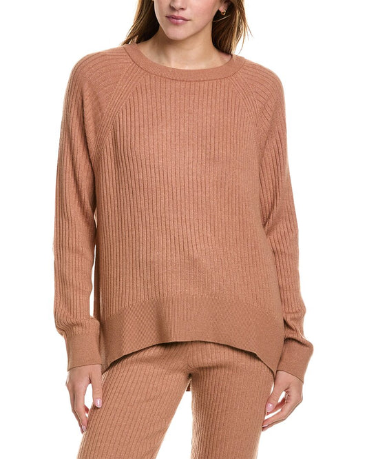 Spiritual Gangster Luxe Essential Doutzen Ballet Wool-Blend Sweater