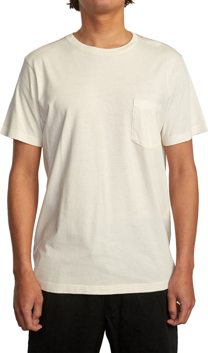 RVCA PTC PIGMENT TEE NATURAL