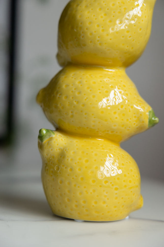 Trio Of Lemons Vase