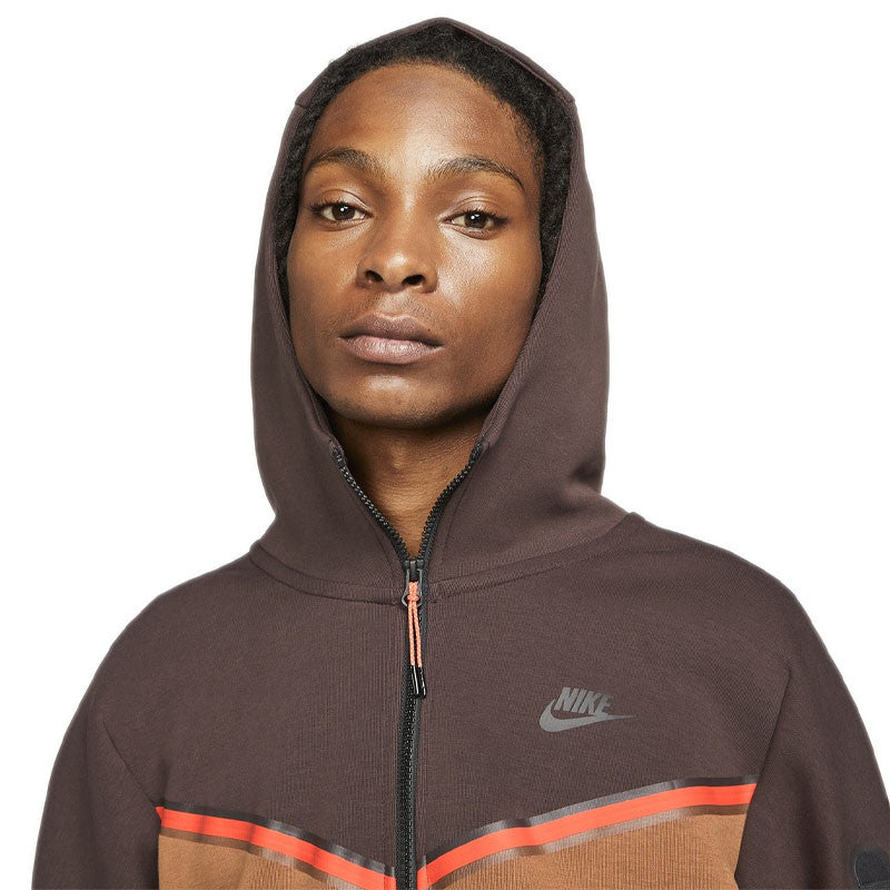 Sweat À Capuche Nike Tech Fleece - Marron - Homme