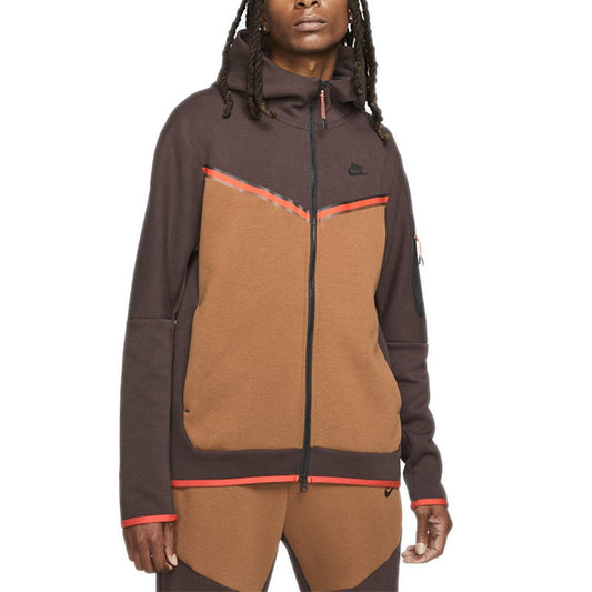 Sweat À Capuche Nike Tech Fleece - Marron - Homme